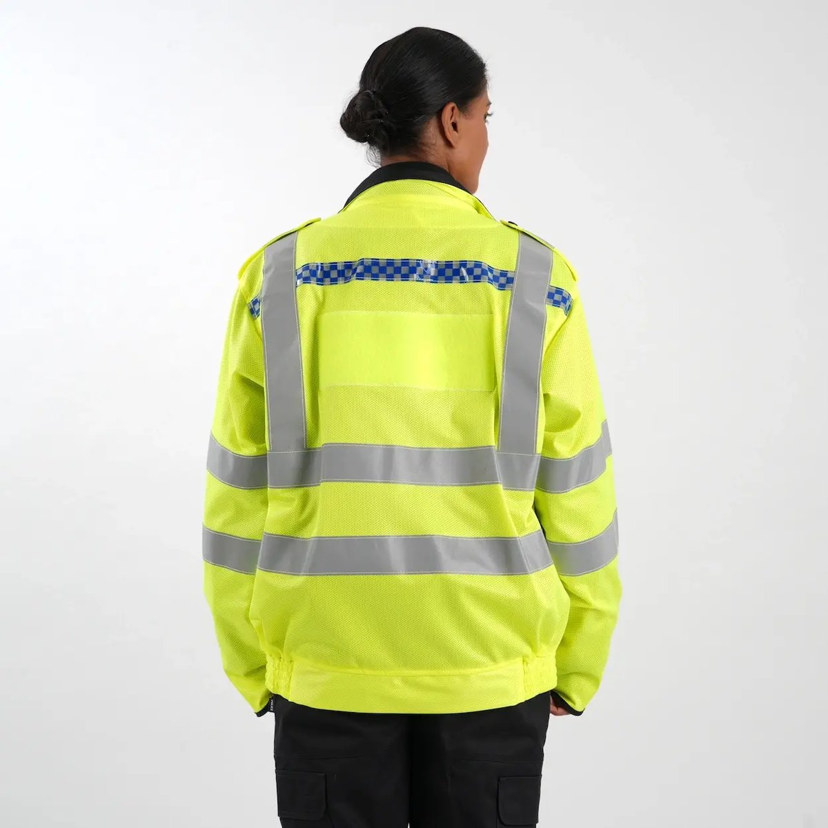 Police hi vis bomber jacket top